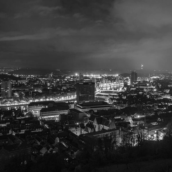 By night.