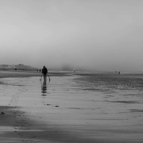La plage.
