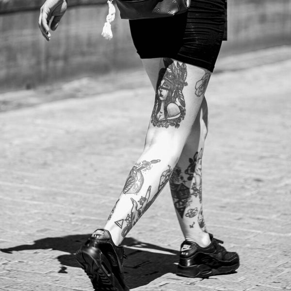 Tattoo girl.
