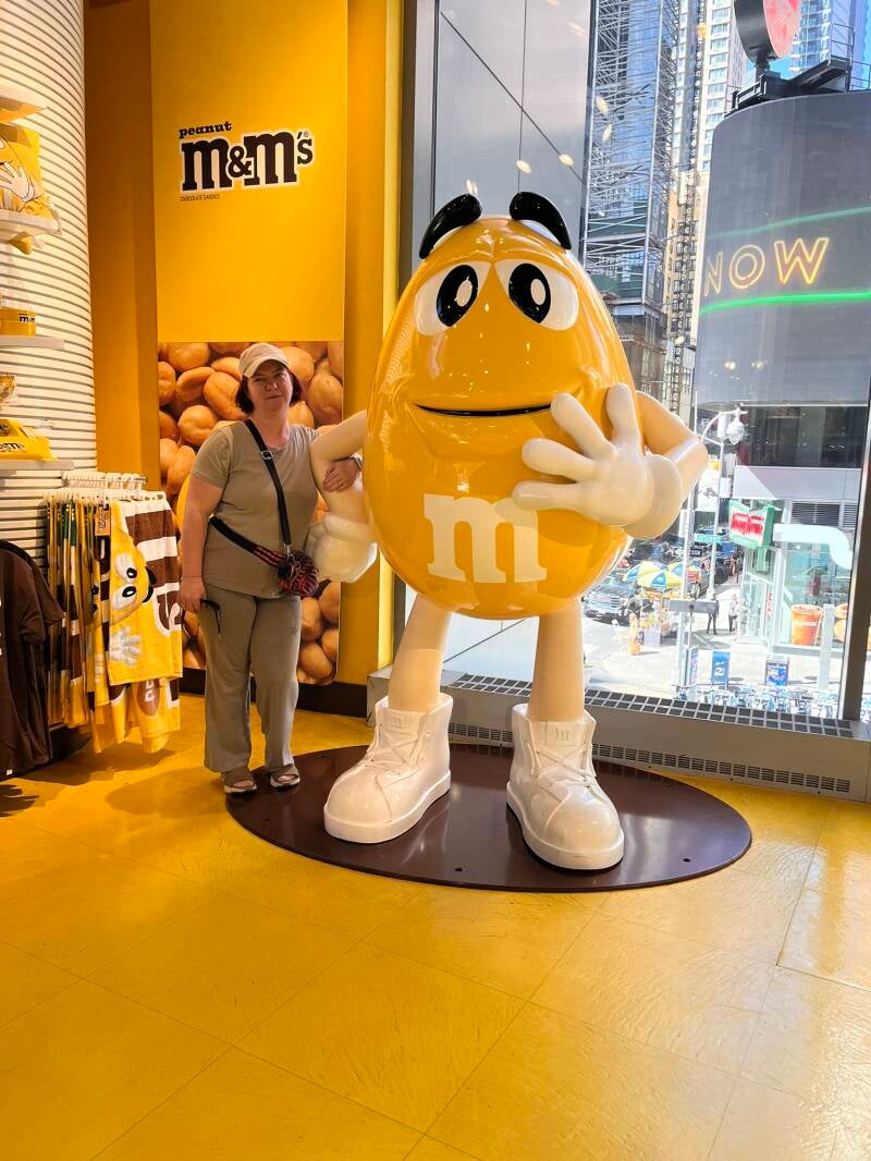 M&amp;M store op Times Square