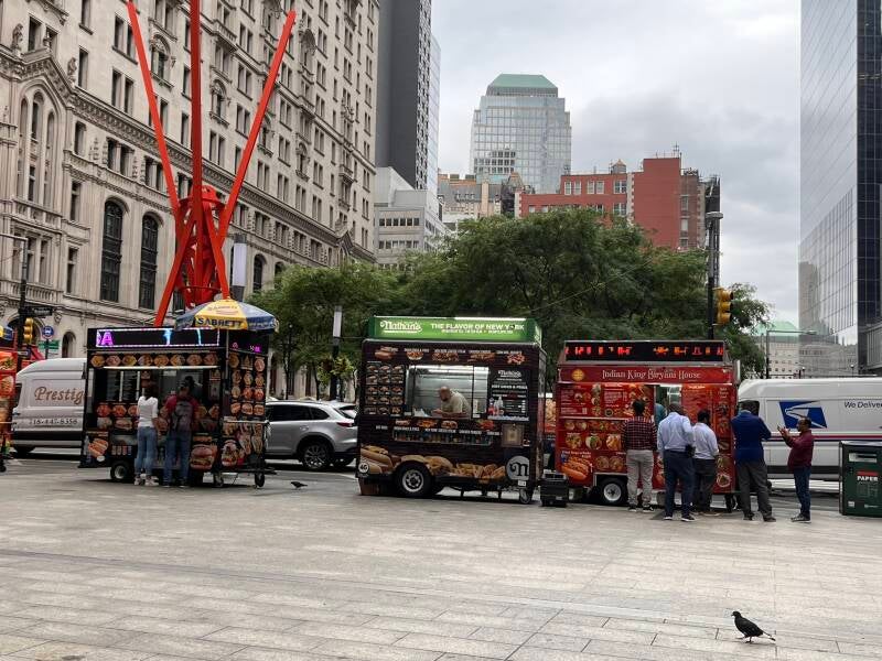 Foodstands op iedere straathoek
