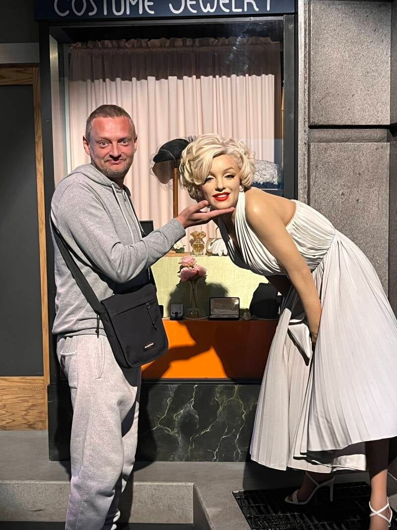 Tim &amp; Marilyn Monroe