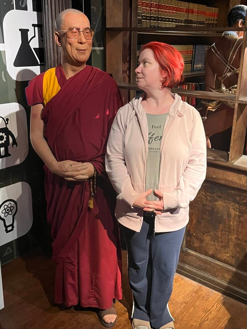 Heidi &amp; Dalai Lama