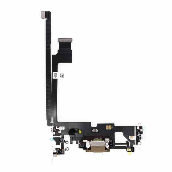 For IPhone 12 Pro Max System Connector Flex Board Gold