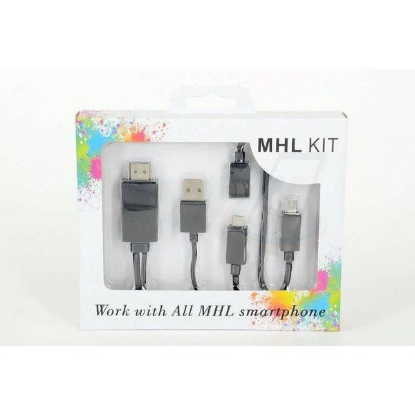 All-in1 Imitatie Micro USB Kabel - Zwart