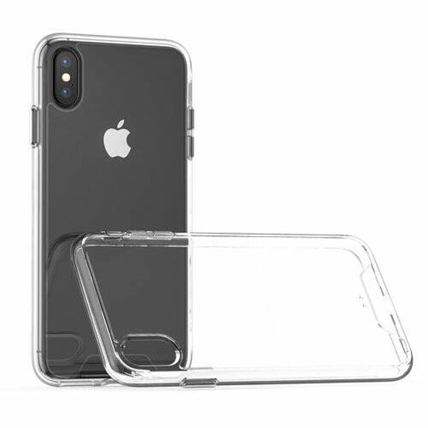 Apple iPhone XR Transparant Backcover hoesje - silicone