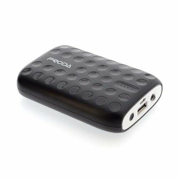 Proda Power Pack 10000 mAh - Zwart