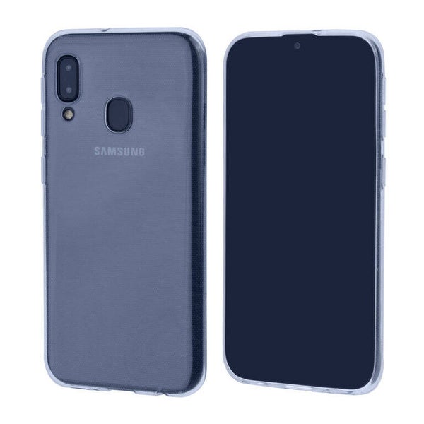 Binnenstructuur TPU Backcover voor Samsung Galaxy A20e - Transparant