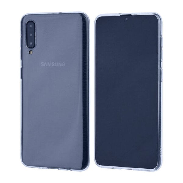 Binnenstructuur TPU Backcover voor Samsung Galaxy A50 - Transparant