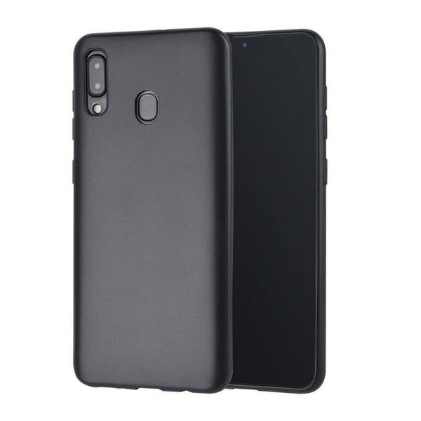 Binnenstructuur Zwart TPU Backcover voor Samsung Galaxy A30 -Zacht en duurzaam - TPU