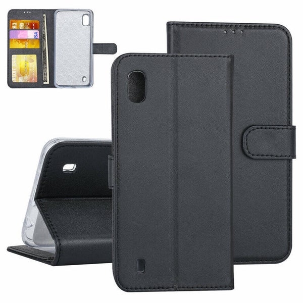 Blauw hoesje Samsung Galaxy A10 (2019) Book Case - Pasjeshouder - Magneetsluiting