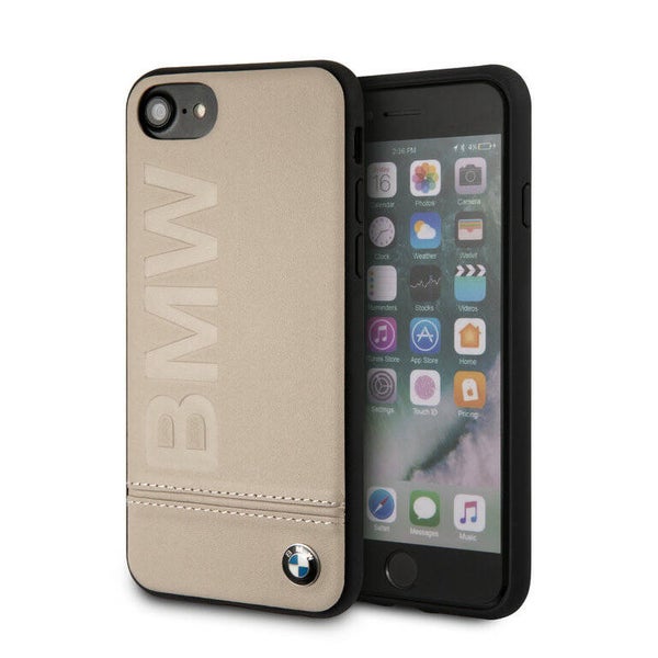 BMW Backcover voor Apple iPhone 7-8 - Taupe