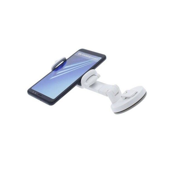 Flexibel Zilver Telefoonhouder auto - Universele telefoonhouder Ventilatierooster -Veilig Bellen en Navigeren - Kunststof