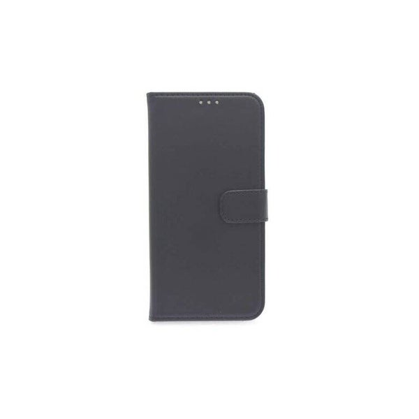 Huawei P20 Plus Book Case hoesje - Zwart - Pasjeshouder - Magneetsluiting