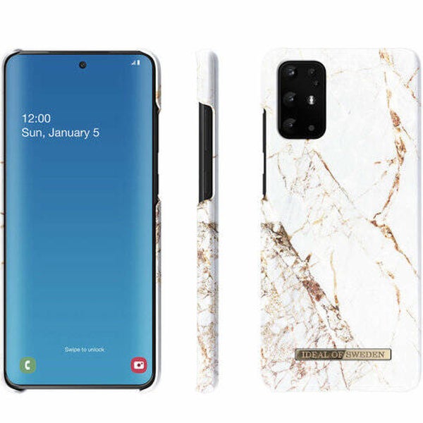 iDeal of Sweden Samsung Galaxy S20 Backcover hoesje - Carrara Gold