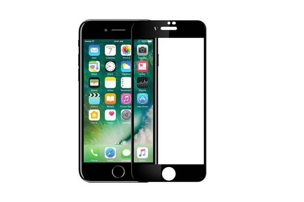 Screenprotector voor Apple iPhone 6-6s Plus - Zwart
