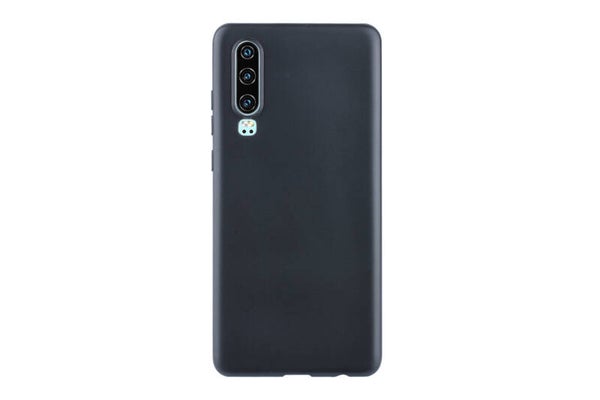 Backcover voor Huawei Huawei P30 - Zwart
