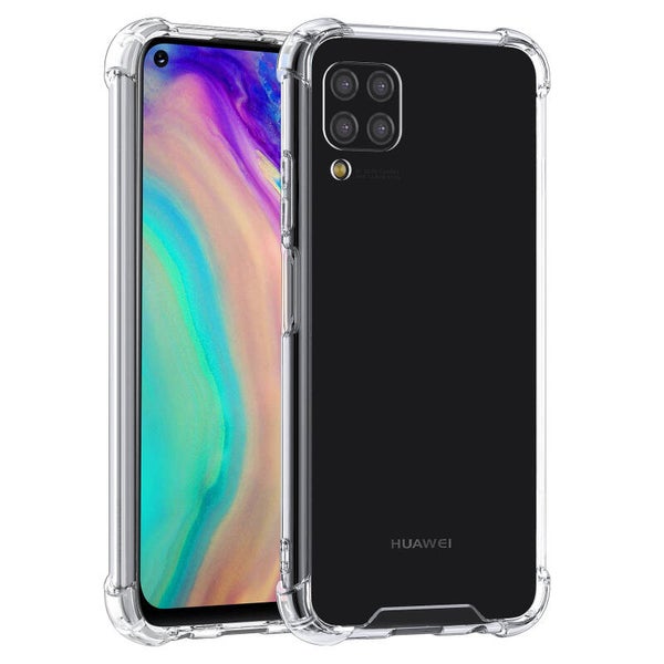 Huawei P40 Lite Transparant Backcover Extra Stoothoek hoesje - silicone