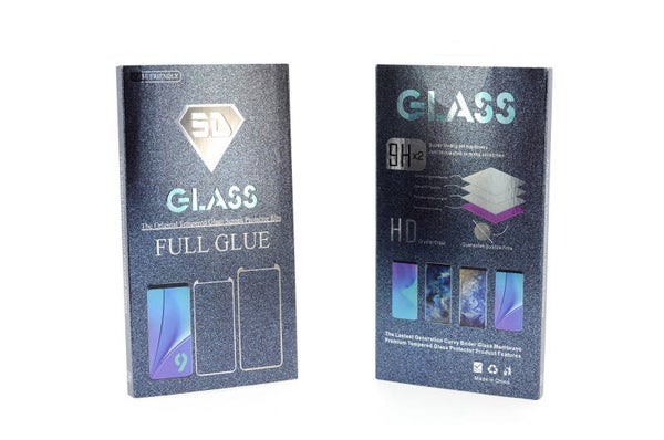 Full Glue Tempered Glass voor Galaxy S8 Plus - Zwart