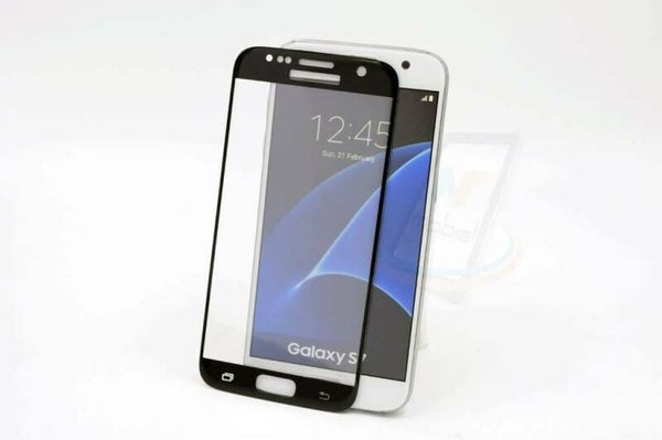 Tempered glass voor Galaxy S7 Zwart - Goud