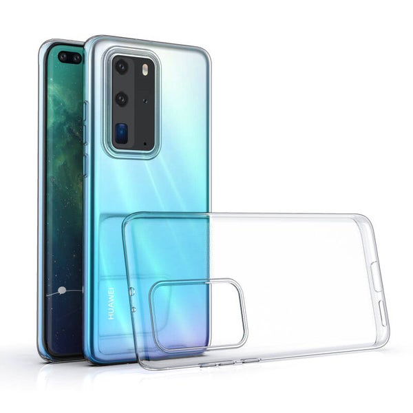 Huawei P40 Pro Transparant Backcover hoesje - silicone