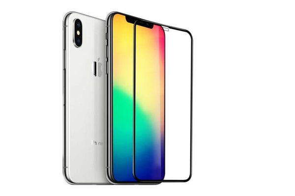 Screenprotector voor Apple iPhone Xs Max - Zwart