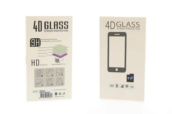 Tempered glass voor iPhone 7 - Goud - Zwart - Wit