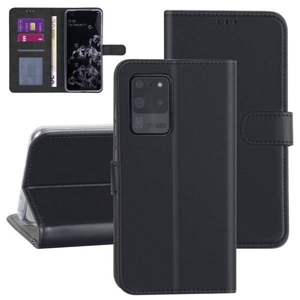 Samsung Galaxy S20 Ultra in verschillende kleuren Booktype hoesje - Kaarthouder