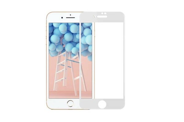 Screenprotector voor Apple iPhone 7-8 Plus - Wit