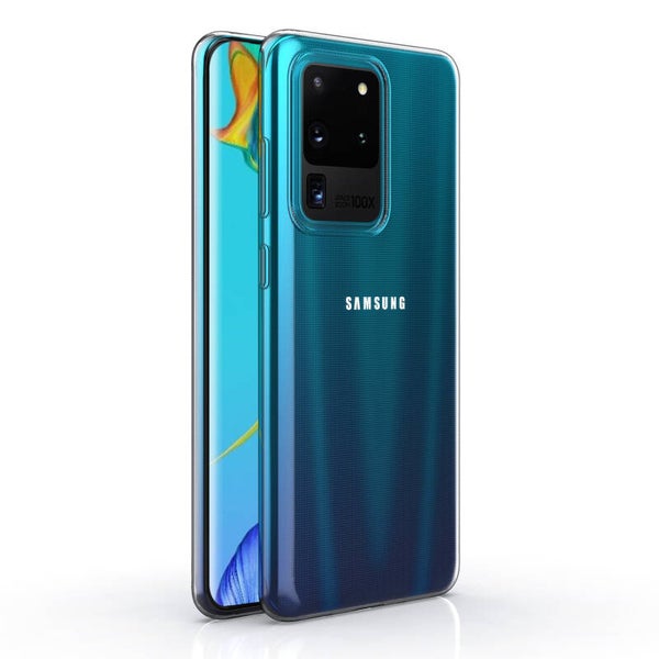 Samsung Galaxy S20 Ultra Transparant Backcover hoesje - silicone