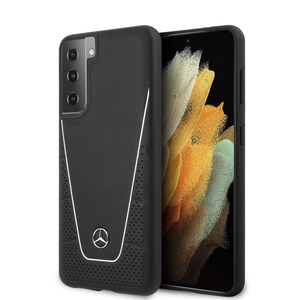 Mercedes-Benz Samsung Galaxy S21 Zwart Backcover hoesje - Dynamic Line