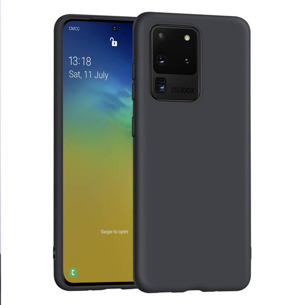 Samsung Galaxy S20 Ultra Backcover hoesje - Zwart