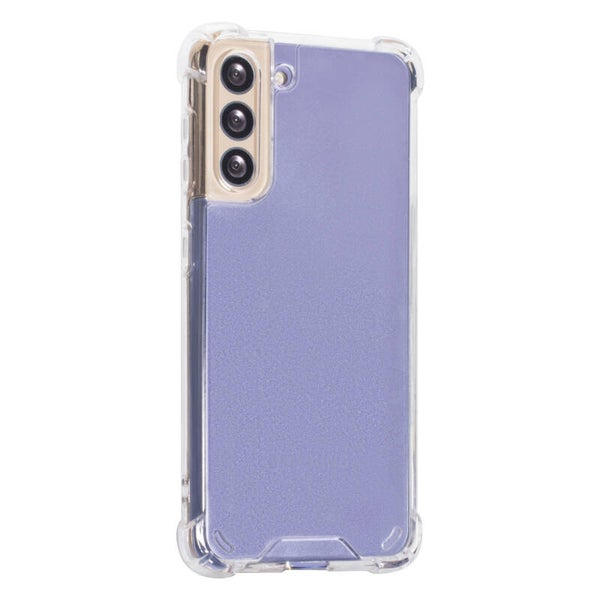 Samsung Galaxy S21 Plus Hardcase Backcover Extra Stoothoeken  - Transparant