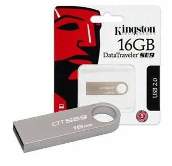 Kingston 16GB DataTraveler SE9H USB 2.0 Flash Drive