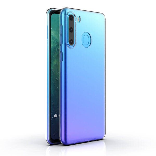 Samsung Galaxy A21 Transparant Backcover hoesje - silicone