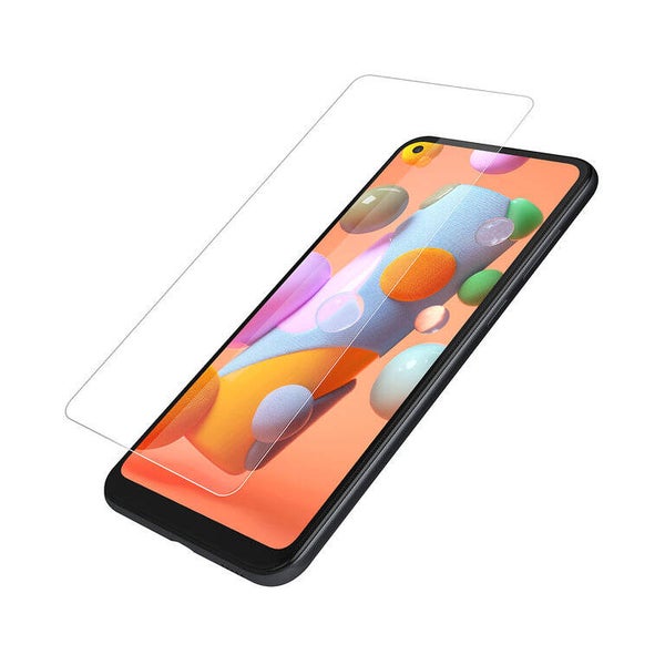 Samsung Galaxy A21 Transparant Screenprotector - Gehard glas