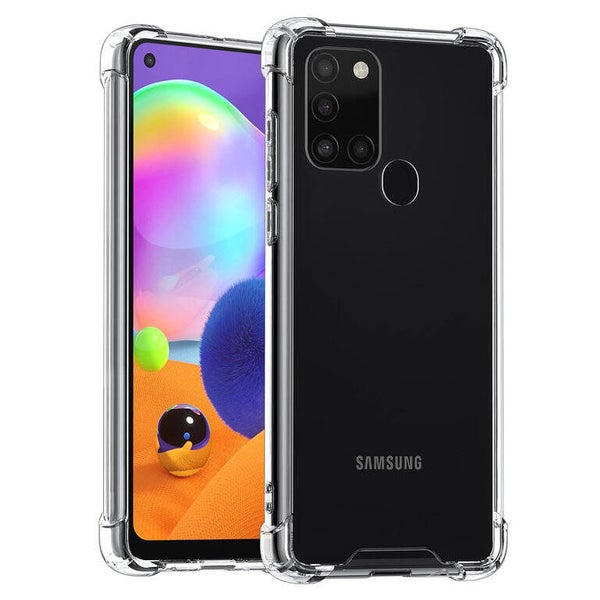Samsung Galaxy A21S Transparant Backcover hoesje - silicone