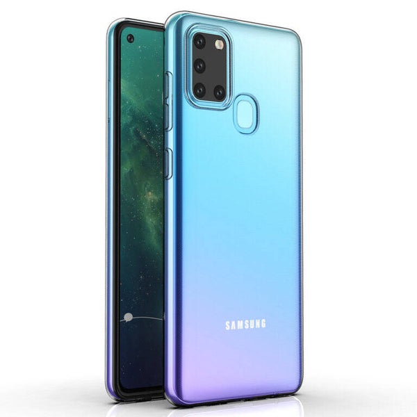 Samsung Galaxy A21S Transparant Backcover hoesje - silicone