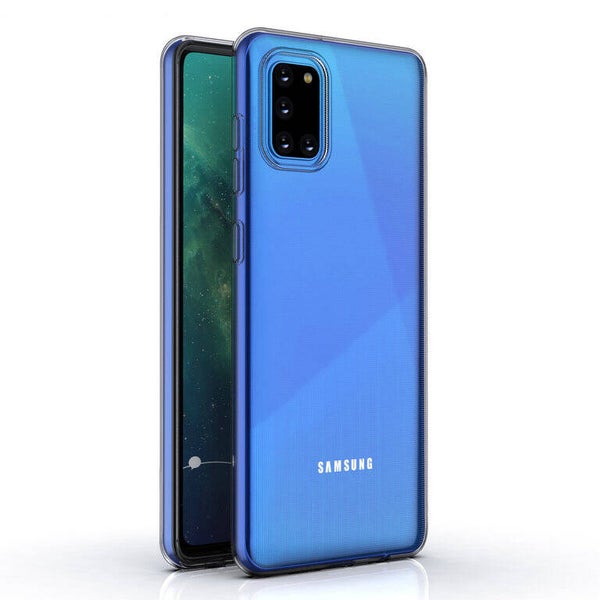 Samsung Galaxy A31 Transparant Backcover hoesje - silicone