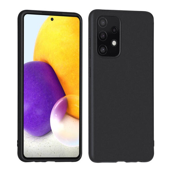 Samsung Galaxy A72 TPU Backcover - Zwart