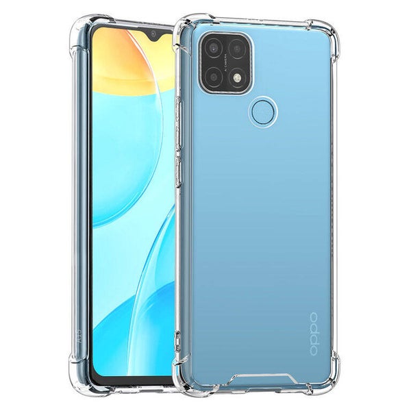 Transparant hoesje voor Oppo A15 - TPU Backcover - Antishock