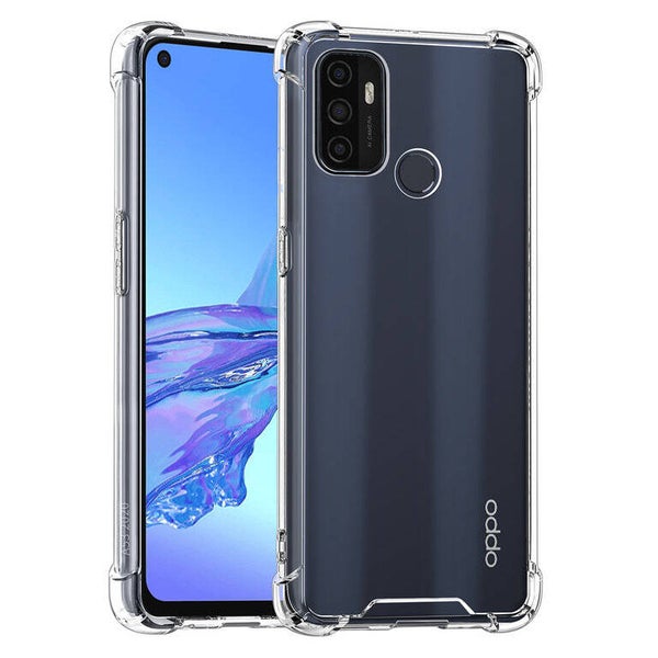 Transparant hoesje voor Oppo A53s - TPU Backcover - Antishock