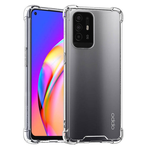 Transparant hoesje voor Oppo A94 5G - TPU Backcover - Antishock
