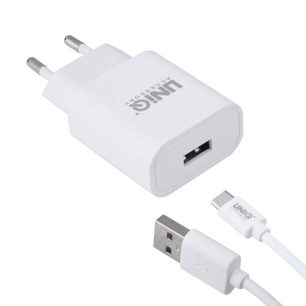 UNIQ Accessory 2.4A travel charger - USB Type-C Wit