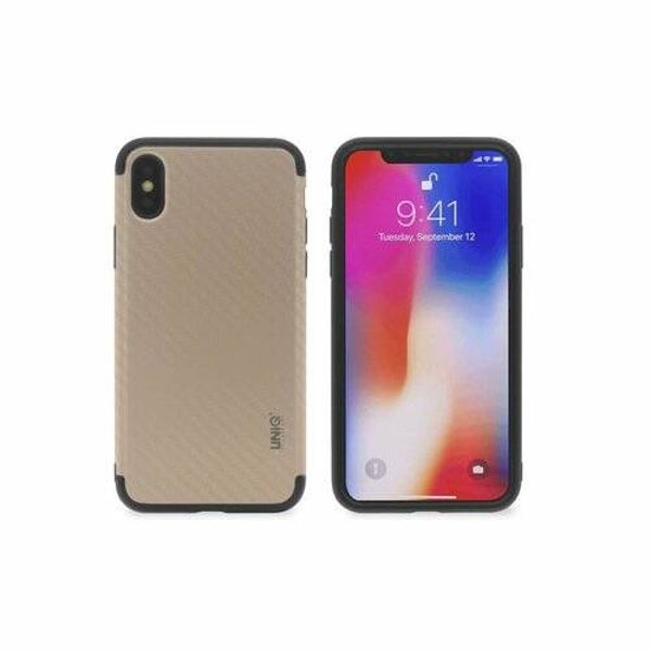 UNIQ Accessory iPhone X-Xs Hard Case Backcover Platinum - Licht Bruin