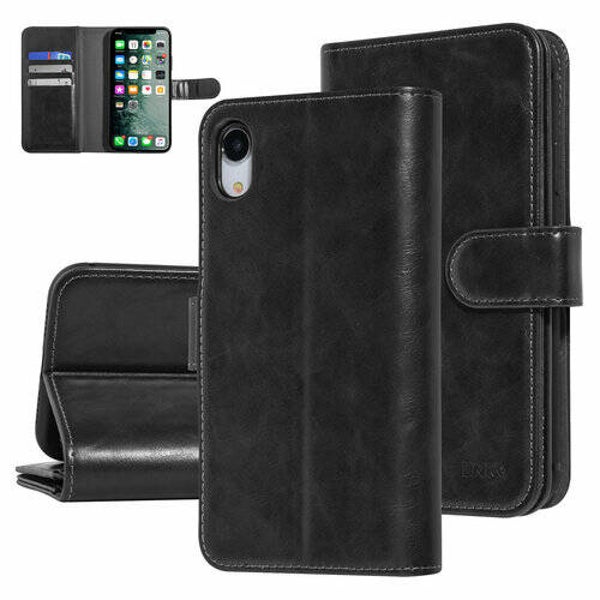 UNIQ Accessory iPhone XR Zachte huid Booktype hoesje