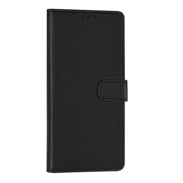 Zwart hoesje voor Oppo A15 - Book Case - Pasjeshouder - Magneetsluiting