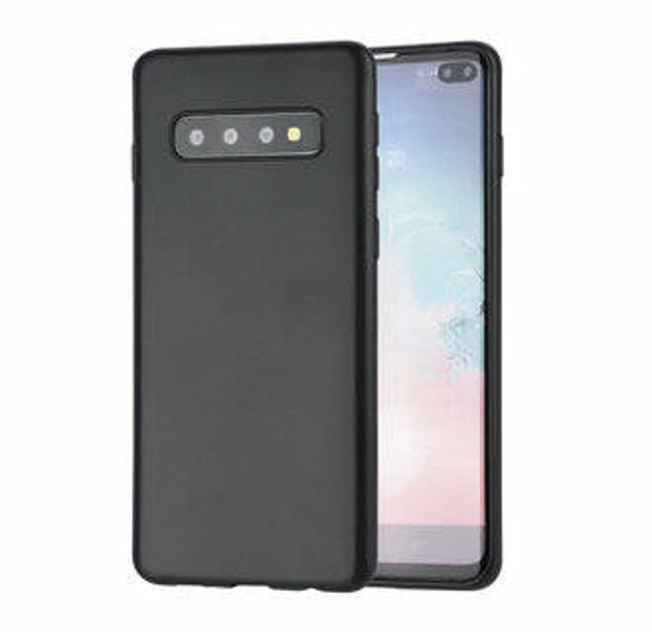 Zwart TPU Backcover voor Samsung Galaxy S10 Plus -Zacht en duurzaam