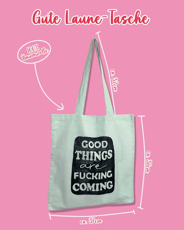Gute Laune-Tasche mint