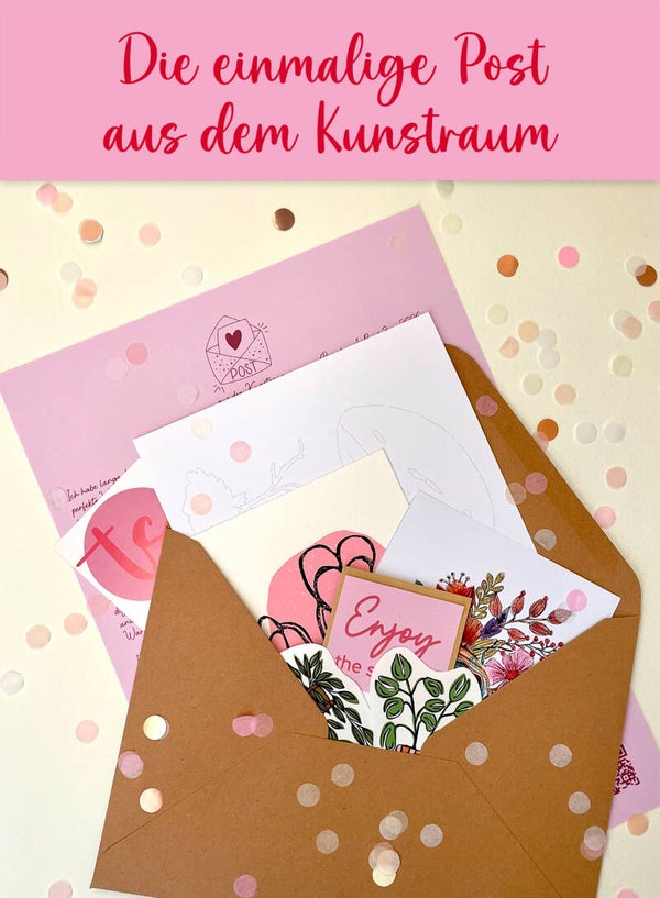 Die EINMALIGE "Post aus dem Kunstraum"